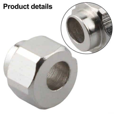 Upgrade Your 3D Prints With This 20-Pack Of Eccentric Spacer Nuts Designed For Smooth Motion Control On Ender 3 Printers silver steel eccentric nut with 5mm bore