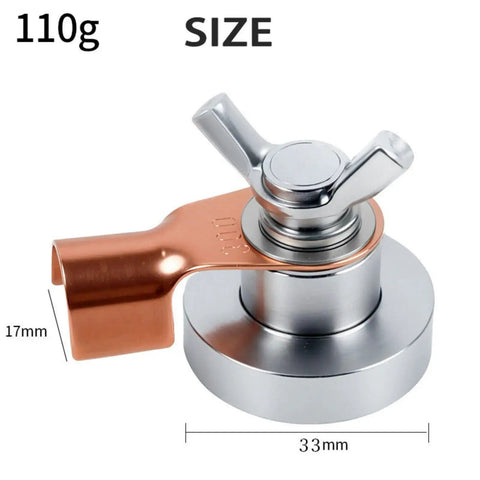 Hot Shot Magnetic Welding Ground Clamp Gets You Set Fast On Any Metal Surface For Serious Speed And A Rock Solid Grip That Keeps Your Workflow Smooth No Hassle 2026 Upgrade, showing 110g size, copper and metal materials.