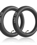 Beefy 14x2.125 inner tube for 14 inch scooter tires, thickened butyl, heavy duty replacement with angled valve stem, 2 pack