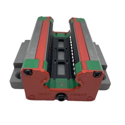Self Aligning Linear Guide Rail And Carriage HGW30 Series For CNC Machines And 3D Printers,Top view steel block carriage