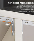 90 degree angle of Rock Solid 304 Stainless Steel Corner Braces showing robust L shaped design for secure joints