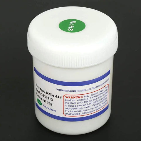 Pro Grade Soldering Flux Paste 140g for Mobile Phone PCBs PGA and BGA Repairs That Reduces Spatter and Cold Joints