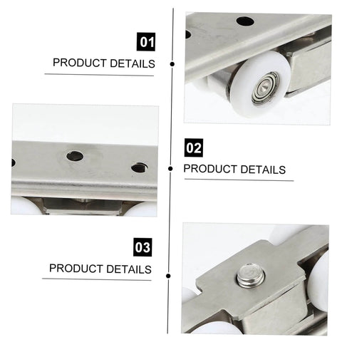 Stainless Steel Sliding Door Roller With Nylon Wheels For Patio Doors Built To Last Heavy Duty Quiet Glide Smooth Track