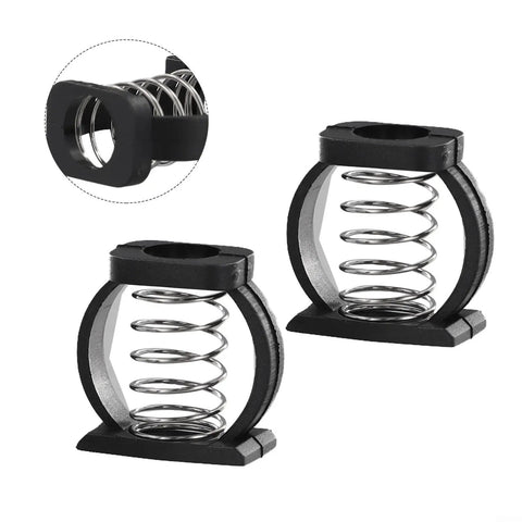 Heavy Duty Girftong Hinge Clamp Spring C Buckle For Brompton Folding Bike Stainless Steel Frame Upgrade Kit Secure Fit Easy Install Black Replacement Parts That Slaps black spring clamp set