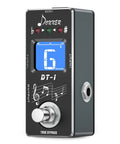 Chromatic Guitar Tuner Pedal DT1 With Pitch Indicator For Electric Guitar And Bass True Bypass Wide Range A0 To C8 Strobe Mode