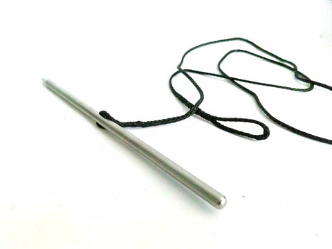 Beefy Heavy Duty Fish Stringer For Spearfishing And Kayak Fishing, 25cm Needle, 8mm Diameter, 130cm Dynema 3mm Thread, 800kg