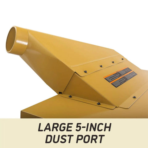Heavy Duty 22 Inch Planer With Helical Cutterhead And 125 Carbide Knives Delivers Slick Cut Performance Through Tough Lumber Featuring Bulletproof Cast Iron Table Adjustable Feed Rollers And Knockout Seven Point Five Hp 230 Volt 3 Phase Motor Rig
