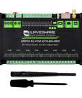 Rugged 8 Channel ESP32 S3 WiFi Relay Module With Onboard RS485, PoE Ethernet Port, digital inputs, and Bluetooth remote control