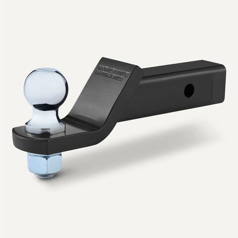 Trailer Hitch Ball Mount With 2 Inch Ball And Pin Fits 2 Inch Receiver 2 Inch Drop 6000 Lbs Capacity All Welded Steel Tow Kit