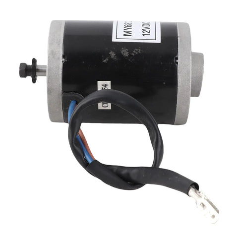 MY6812 Replacement Electric Bike Motor 120W Aluminum Brushed DC Motor 12V For Electric Scooters And E Bikes, Durable Metal Build, Easy Install, Practical Power For Daily Commutes Size 2.7x3.9in