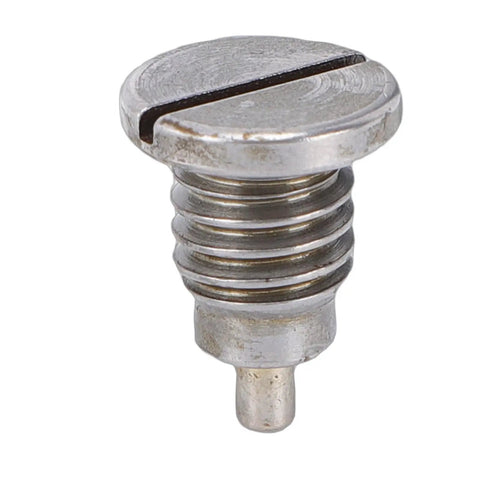 Upgrade Your Mariner Outboard With This Premium Metal Gear Case Drain Plug Kit 2 Pack Featuring Precise Seal And Easy Install For Oil Maintenance Without The Hassle Of OEM Parts., metal slotted gearcase drain plug for Mariner outboard oil maintenance