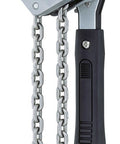 Lever Hoist With Hook Mount For Tight Spaces, Half Ton Capacity, 10 Ft Lift, Low Headroom, Compact Die Cast Aluminum Body visible