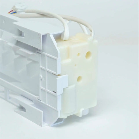 Easy Install Refrigerator Ice Maker Assembly For Frigidaire And Electrolux Models Replacement Ice Maker Module 243297609 close-up view