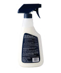 Back view of Anytime Clean And Polish Wood Cleaner And Furniture Polish For Cabinets Tables And Other Wood Surfaces In A Spray Bottle Woodland Fresh 16 Fluid Ounces