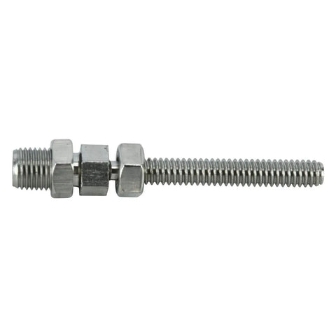 10 Pack 1/8 Inch Cable Railing Kit With 316 Stainless Steel Swageless Tensioners Welded Forks Eye Terminals And Wood Screws For Easy Quick Install Marine Grade Rustproof Hardware For 36 Inch Railings tensioner component