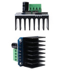 5 Pack 43A DC Motor Driver Module H Bridge With PWM Current Limit, heatsink view