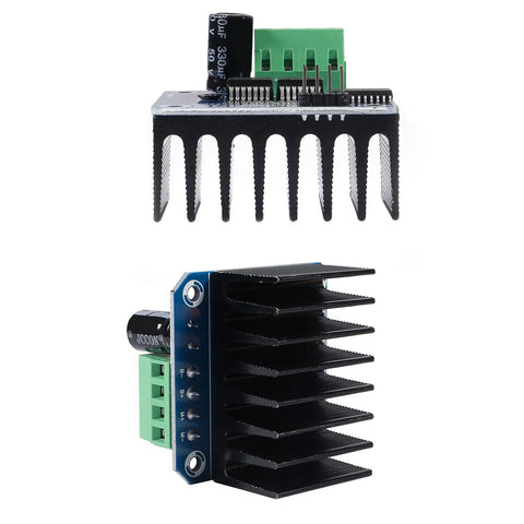 5 Pack 43A DC Motor Driver Module H Bridge With PWM Current Limit, heatsink view