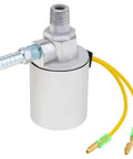 Air Horn Solenoid Valve One Quarter Inch NPT For 12V And 24V DC Systems, Heavy Duty Electric Valve With Chrome Plated Metal Housing