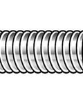 Heavy Duty 10-24 X 1-1/4 Inch Button Head Torx Tamper Resistant Screw showing chrome finish and T25 drive design.
