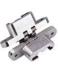 Heavy Duty 304 Stainless Steel Hidden Door Hinges Zero Visible Seams Sleek Concealed Folding Hardware Smooth Swing Quiet Operation Built Tough For The Daily Grind 34 X 140 mm Pair close-up view