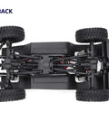 Durable Metal Chassis Frame With 6.1 Inch Wheelbase For 1 18th Scale RC Crawlers Like TRX4M Bronco Defender And AX-8560 Models