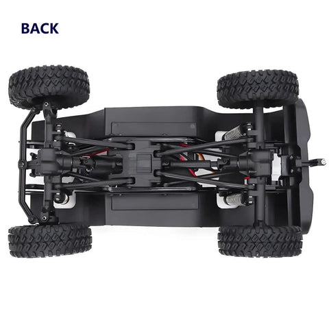 Durable Metal Chassis Frame With 6.1 Inch Wheelbase For 1 18th Scale RC Crawlers Like TRX4M Bronco Defender And AX-8560 Models