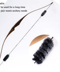 Bow String Silencers For Recurve And Longbow One Pair Quiet Archery Accessory To Cut String Noise And Vibration
