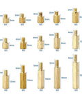 Three Hundred Piece M3 Male And Female Hex Brass Standoff Spacer Kit For Electronics Projects DIY Friendly Makers Pack Durable Hexagon Spacers For Secure Mounting And Stable Stacking Wide Assortment Pack, M3 brass spacers 3-20mm