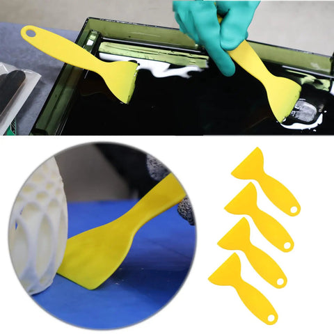 14 Piece 3D Printer Cleaning Kit With Slick Resin Scrapers And Flexible Silicone Spatulas For No Sweat Cleanup And Straight Up Premium Care Gear For Your Rig