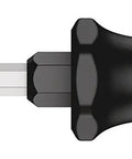 Kraftform Plus Slotted Screwdriver With Lasertip Drive End Seven Thirty Second Inch Shaft Four Inch Blade Length Ergonomic Multicomponent Handle