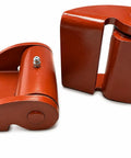 Rugged 3.5 Inch Heavy Duty Roller Cage Hinges With Grease Zerk Fitting Tamper Proof 1000 Lbs Per Pair Set Of 2 Steel Hinges for heavy gates.