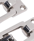 316 stainless steel anti-rattle boat hatch latch with padlock hole and center tension cam (pair)