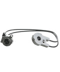 Direct Fit Heater And AC Mode Selector Switch For Ford Focus And Transit Connect Climate Knobs With Yh1624 OEM. Black unit with connectors.