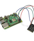 All In One 10DOF IMU For Makers With Accelerometer Gyroscope Magnetometer And Barometric Altitude Sensor For Raspberry Pi Arduino Teensy ESP8266 Includes BMP388 Temperature Sensor And QWIIC Connector, connected to Raspberry Pi