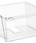 Crisper Bin Drawer Replacement With Humidity Control For Whirlpool And Kenmore Refrigerators Upper Crisper Drawer WP2188656 Clear Plastic Bin