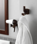 Voss Hair Dryer Holder Wall Mount In Bronze Finish Coordinates With Voss Faucets And Bath Accessories Includes Mounting Hardware