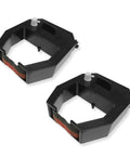 Premium Game Changing Snap In Ribbon Cartridge For Cr1000 Digital Time Clock and Date Stamp in black with orange ink.