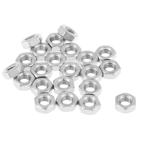 180Pcs M4 Socket Screws Set With 304 Stainless Flat Head Nuts Assortment Kit for home office furniture repair