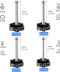 28 Sets M4 M5 M6 M8 Star Hand Knob Tightening Screws With Nuts And Washers Stainless Steel Thread Clamping Knobs Kit Image