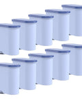 Pack of 10 Premium Coffee Machine Water Filter Cartridges Softens Hard Water Boosts Bean Aroma.