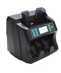 No Fuss Front Loading Money Counter That Crushes Through Mixed Currency Bills With Built In Anti Fake Sensors To Count Usd Eur And Canadian Cash Fast Without Any Headaches For Your Business shown from the front with digital display.