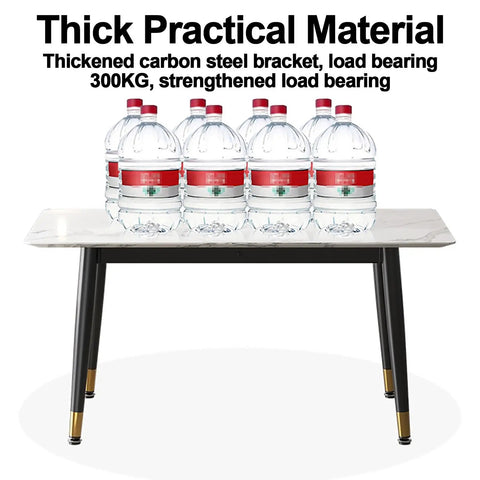 Heavy Duty Iron Table Legs With Grip Lock Feet And Wrought Iron Stand For Kitchen Desk Or Bench Diy Crafts Industrial Rustic Design Straight Up Solid Build indoors, supporting water bottles.