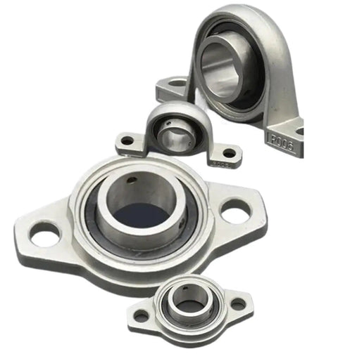 Badass 1 Piece Zinc Alloy Pillow Block Flange Bearing Unit Housing 17 Mm Bore Fits Heavy Machinery Trucks For Smooth Operation Guaranteed While Saving You Cash On Repairs By Replacing Old Broken Ones And Preventing Future Damage Forever. zinc alloy flange bearing housing set