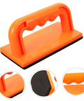 Heavy Duty Woodworking Safety Push Block For Table Saw And Router Tables Badass Shop Gear Bright Color with tight non-slip grip.