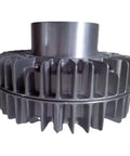 Side view of Magnetic Powder Clutch Electromagnetic Brake ZKB40BN for industrial machinery and automation equipment