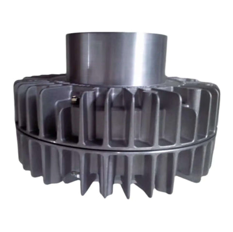 Side view of Magnetic Powder Clutch Electromagnetic Brake ZKB40BN for industrial machinery and automation equipment