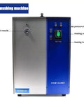Legit Heavy Duty Jewelry Steam Cleaner Machine For Gold Silver Rings And Watches With Capacious Stainless Steel Basin showing controls and exhaust nozzle.