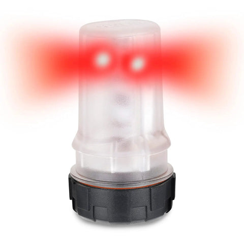 Compact Red Underwater Strobe Dive Light For 50m Visibility Go To Safety Signal For Freediving Spearfishing And Scuba Flashing Dive Torch