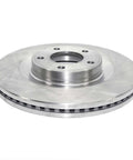 Front Vented Brake Rotor With Hub Centric Fit No Machining Required Non Directional Swirl Finish High Metallurgical Standards for cooler brakes