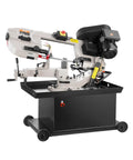 Heavy Duty Metal Horizontal Band Saw Built For Boss Level Tough Metal Wood And Plastic Cutting With 7x8.25 Inch Capacity